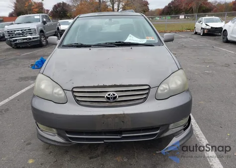 2004 Toyota Corolla S из США, поврежденный, VIN 2T1BR32E64C308830